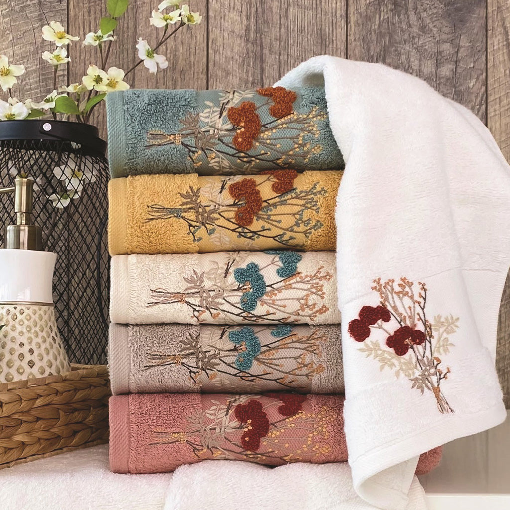 Комплект полотенец Cottonvera 70% бамбук 30% хлопок 6 шт.