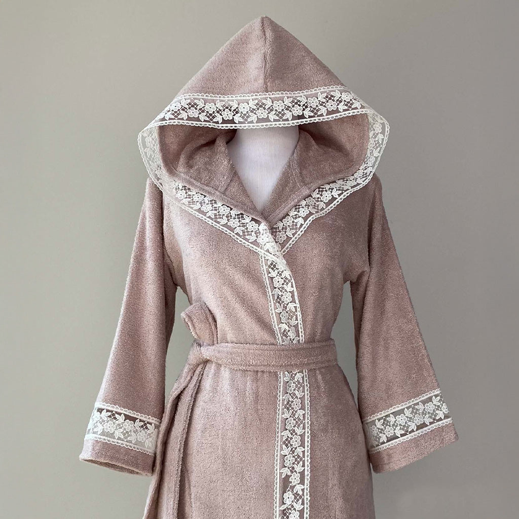 Халат-кимоно Sofora Dusty-Rose 70% Бамбук 30% Хлопок