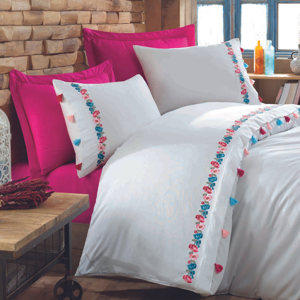 Marmaris Bed Linen Set ( 6 Pieces)